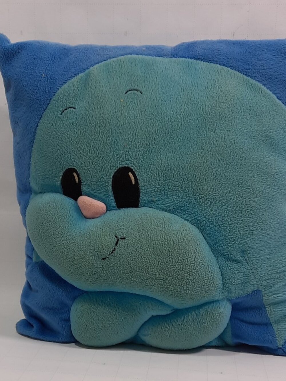 Neopets Blue Kacheek Stuffed Pillow Plush 2004